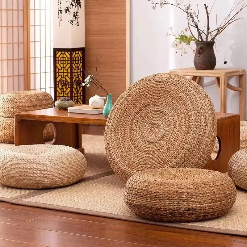 Japanese-Style Tatami Meditation Cushion