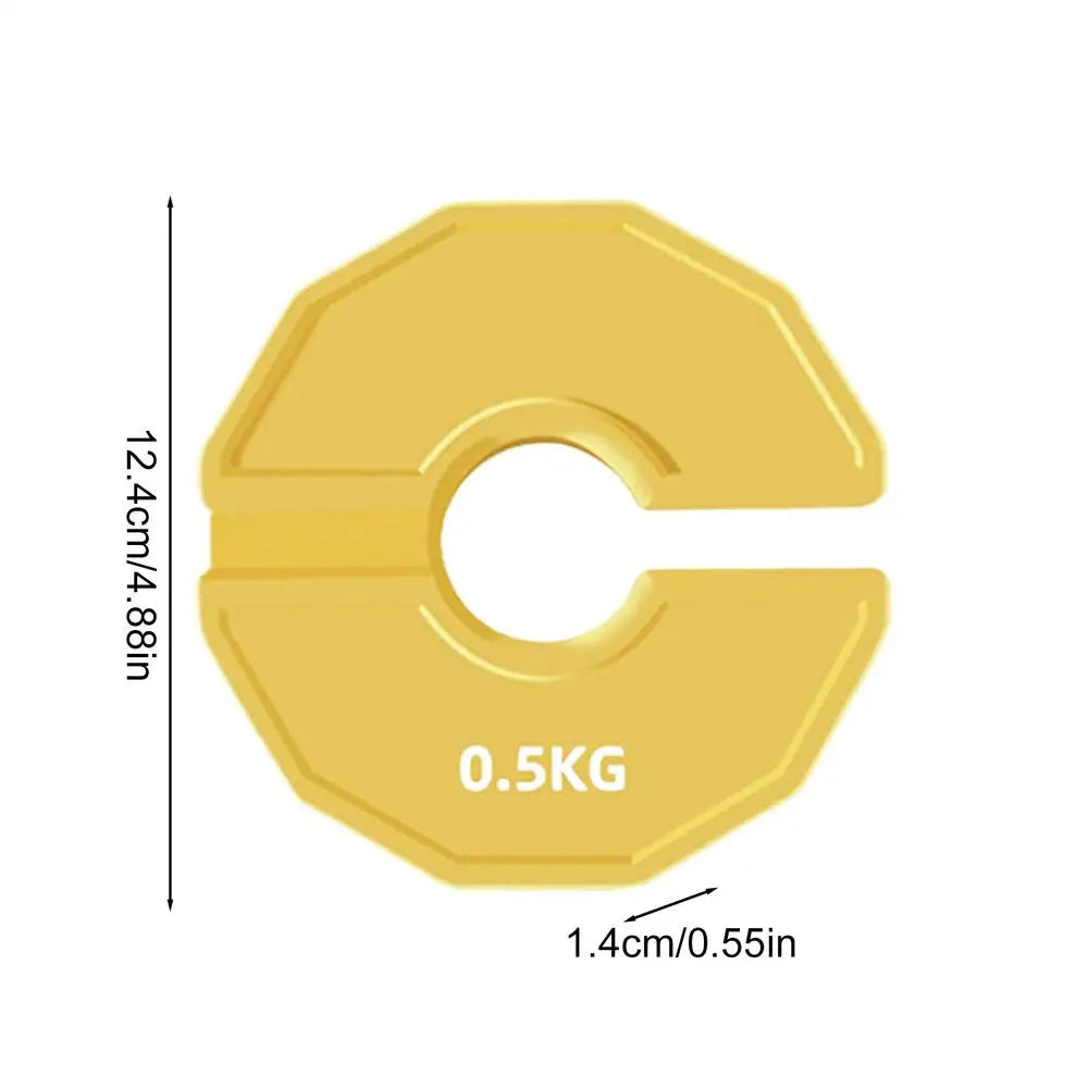 Rubber Strength Training Weight Plates