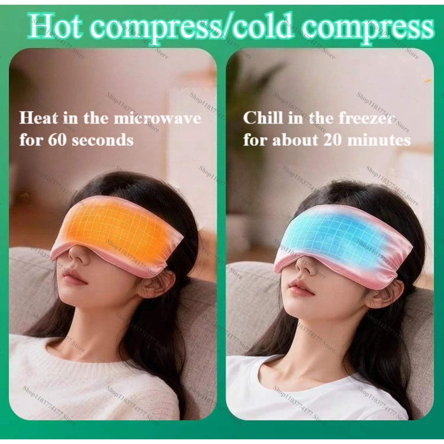 Lavender Yoga Eye Relaxation Pillow