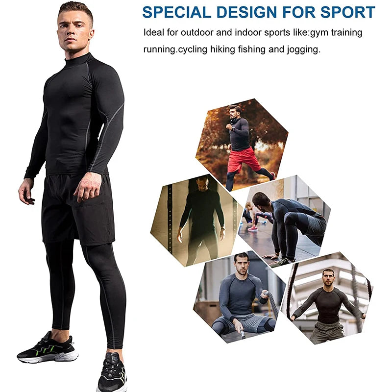 Men’s Long-Sleeve Compression Training Shirt