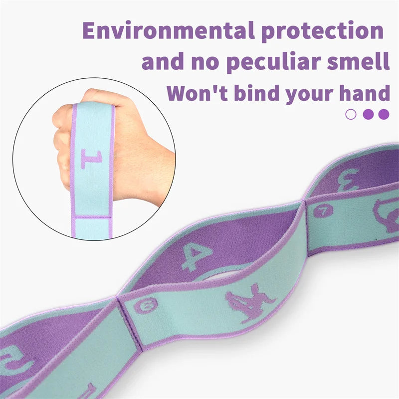 Elastic Yoga Pilates Stretching Belt
