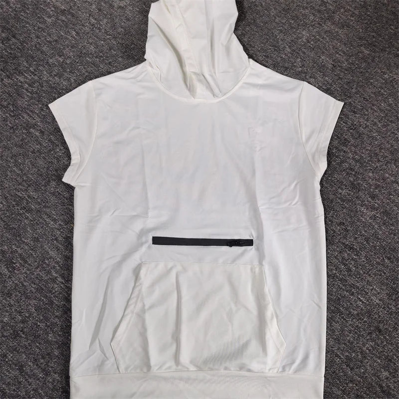 Men’s Sleeveless Hooded Fitness Vest