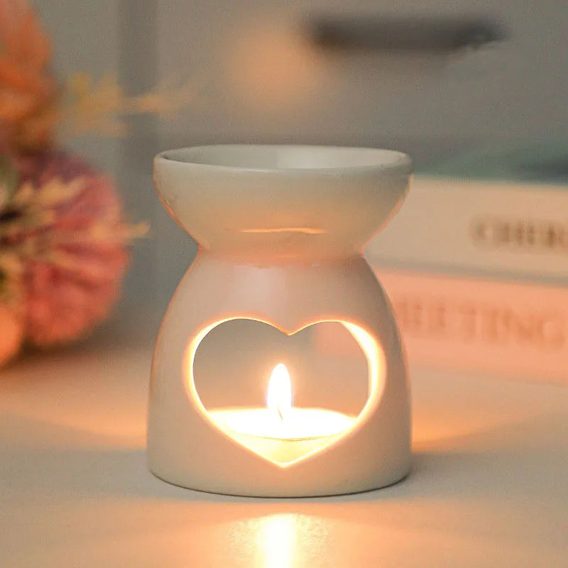Ceramic Essential Oil Candle Warmer