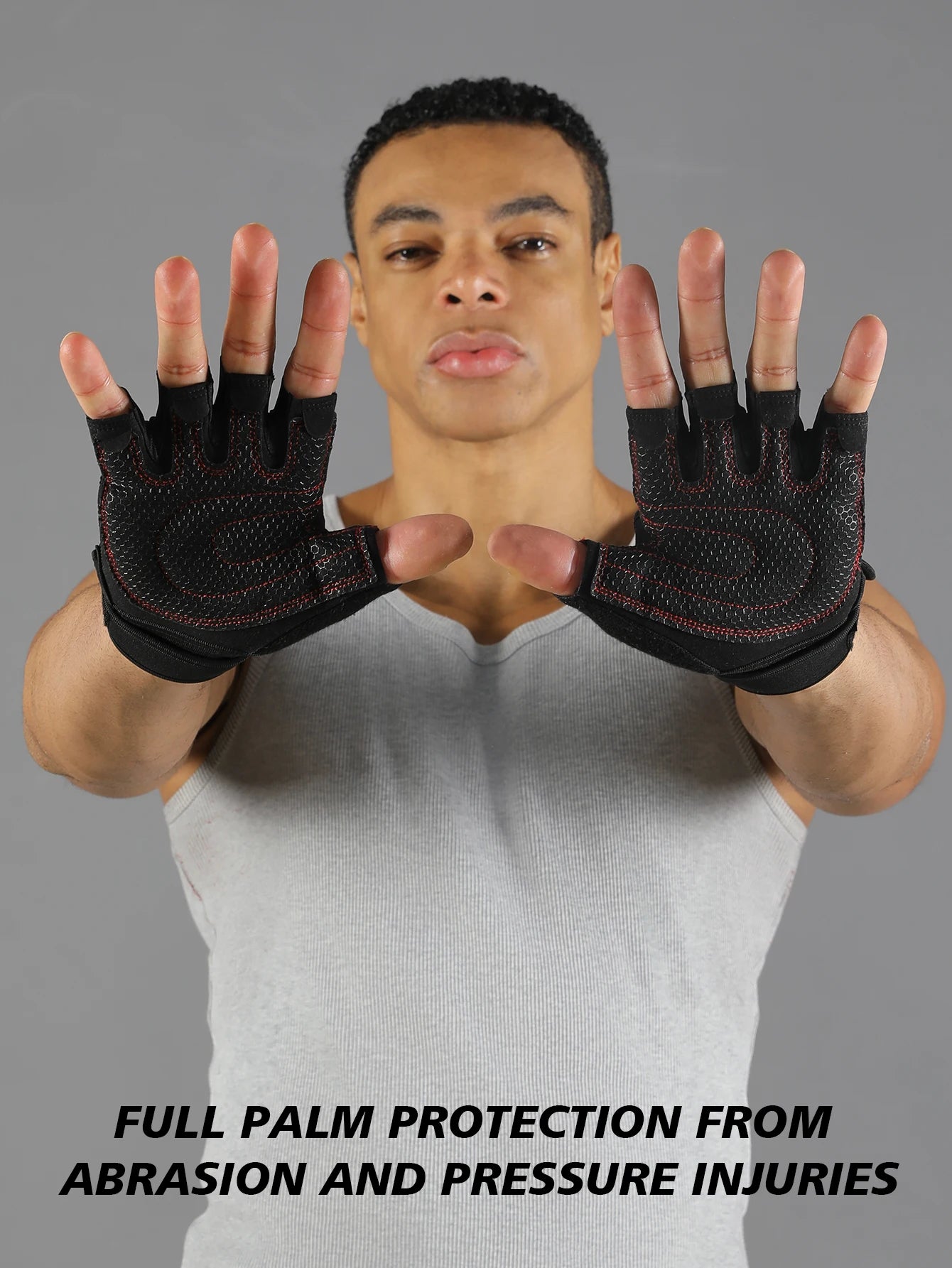 Non-Slip Weightlifting Training Gloves