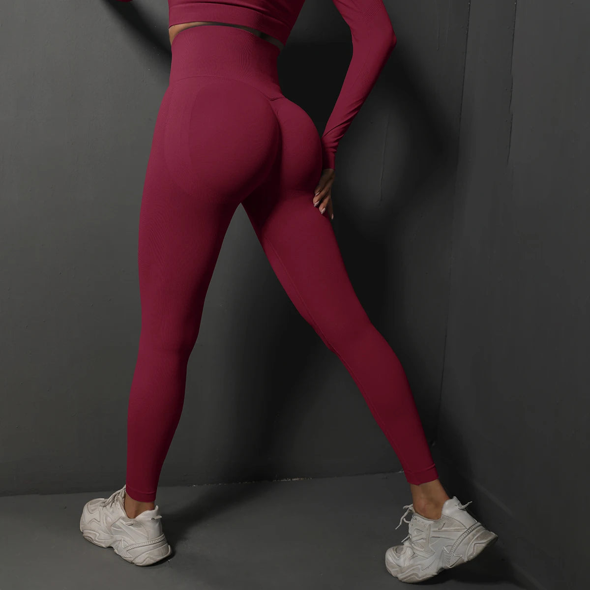 Women’s Seamless High-Waist Gym Leggings