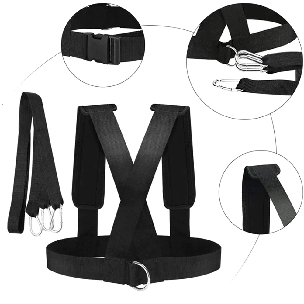 Resistance Training Sled Harness Kit