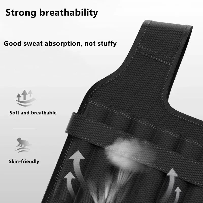 Adjustable 30kg Fitness Weight Vest