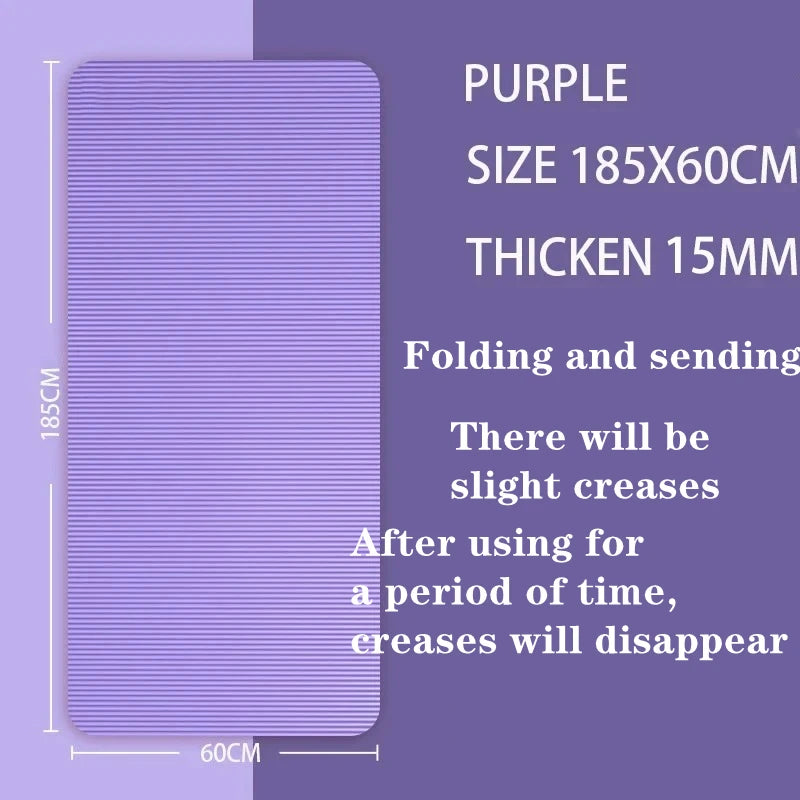 15MM Thick Anti-Slip Yoga Mat