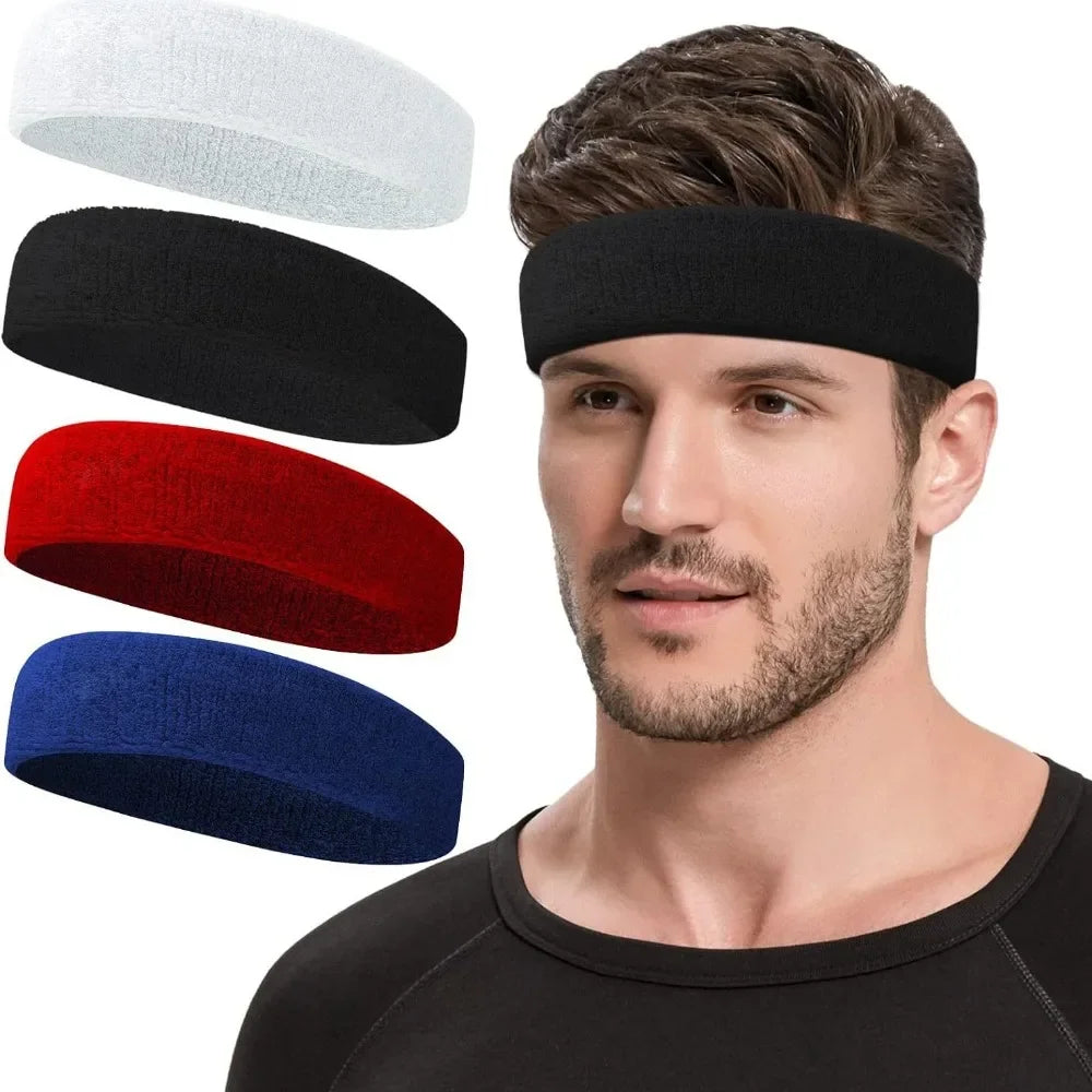 Sweat-Absorbing Sports Training Headband