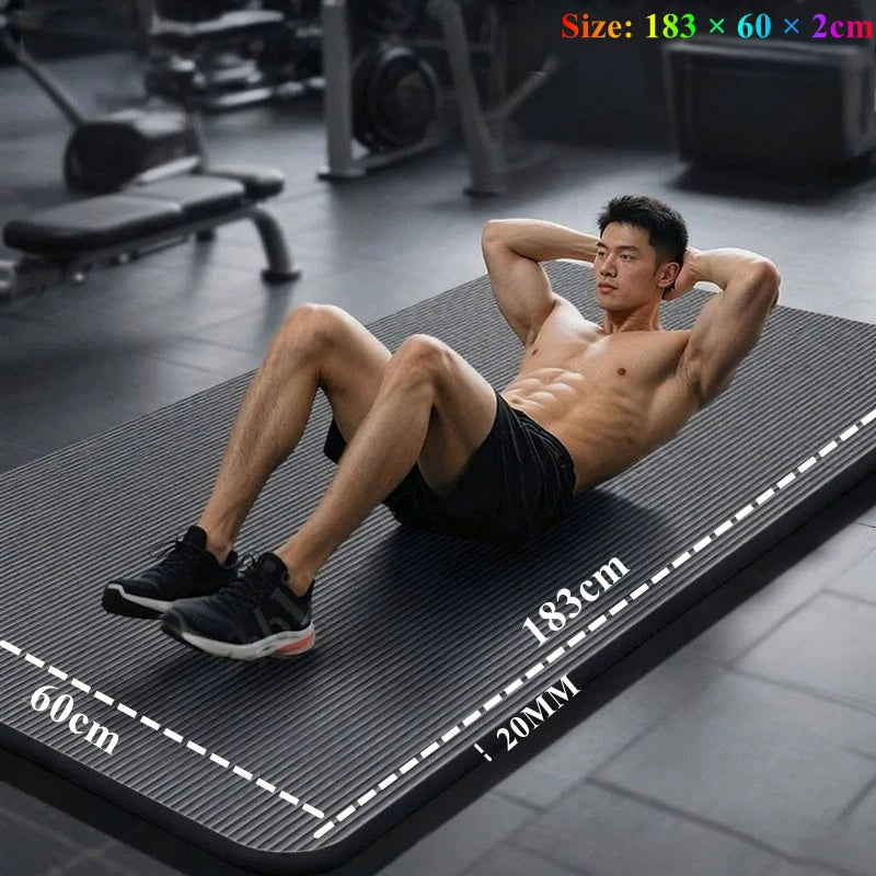 20mm Thick Anti-Slip Yoga Mat
