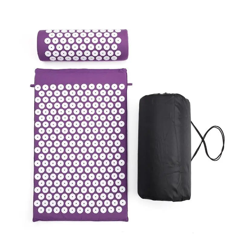 Acupressure Mat and Pillow Set