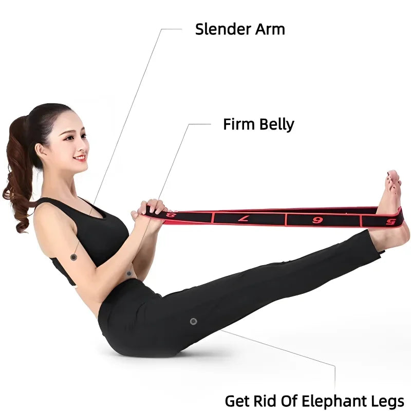 8-Section Dance Yoga Stretch Band
