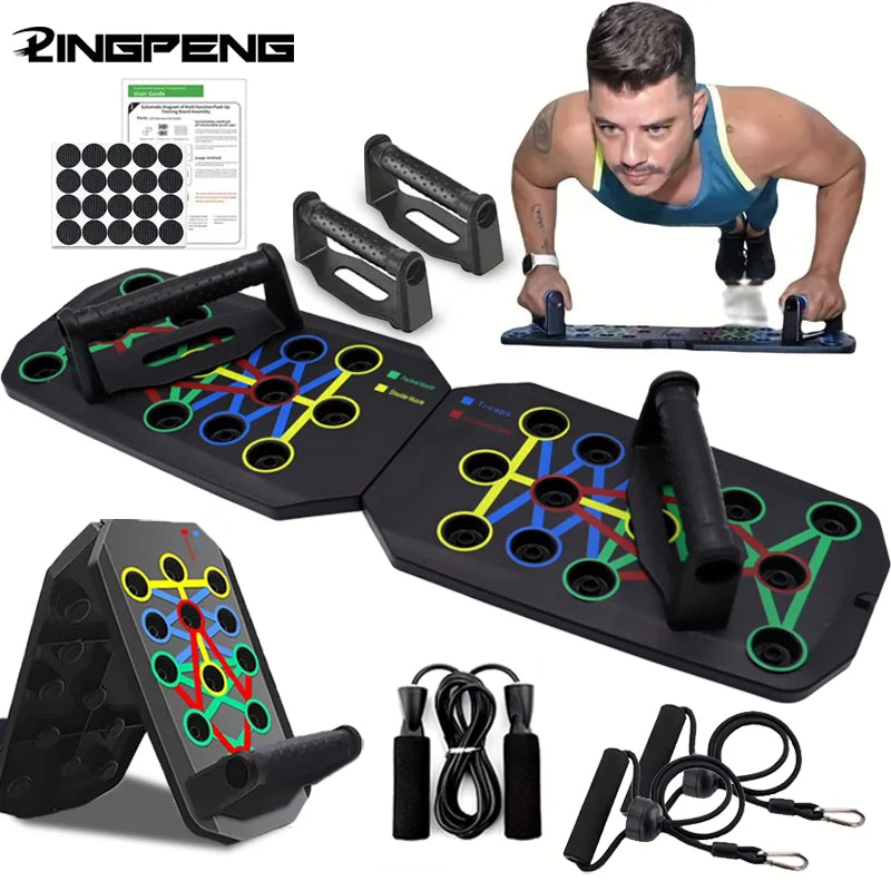 Multifunctional Foldable Push-Up Board
