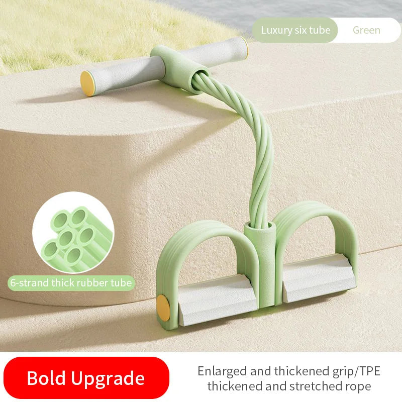 4/6-Tube Yoga Pedal Resistance Band