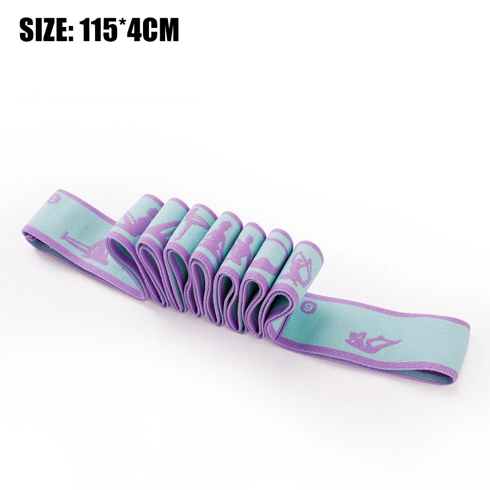 Elastic Yoga Pilates Stretching Belt
