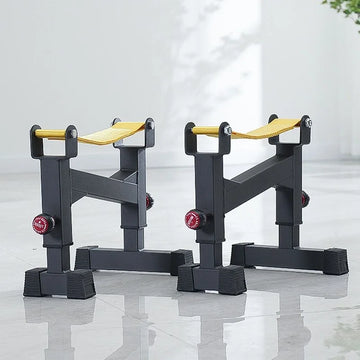 Commercial Barbell Squat Tables Pair