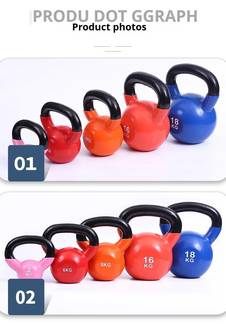 Cast Iron Kettlebells Competition Set