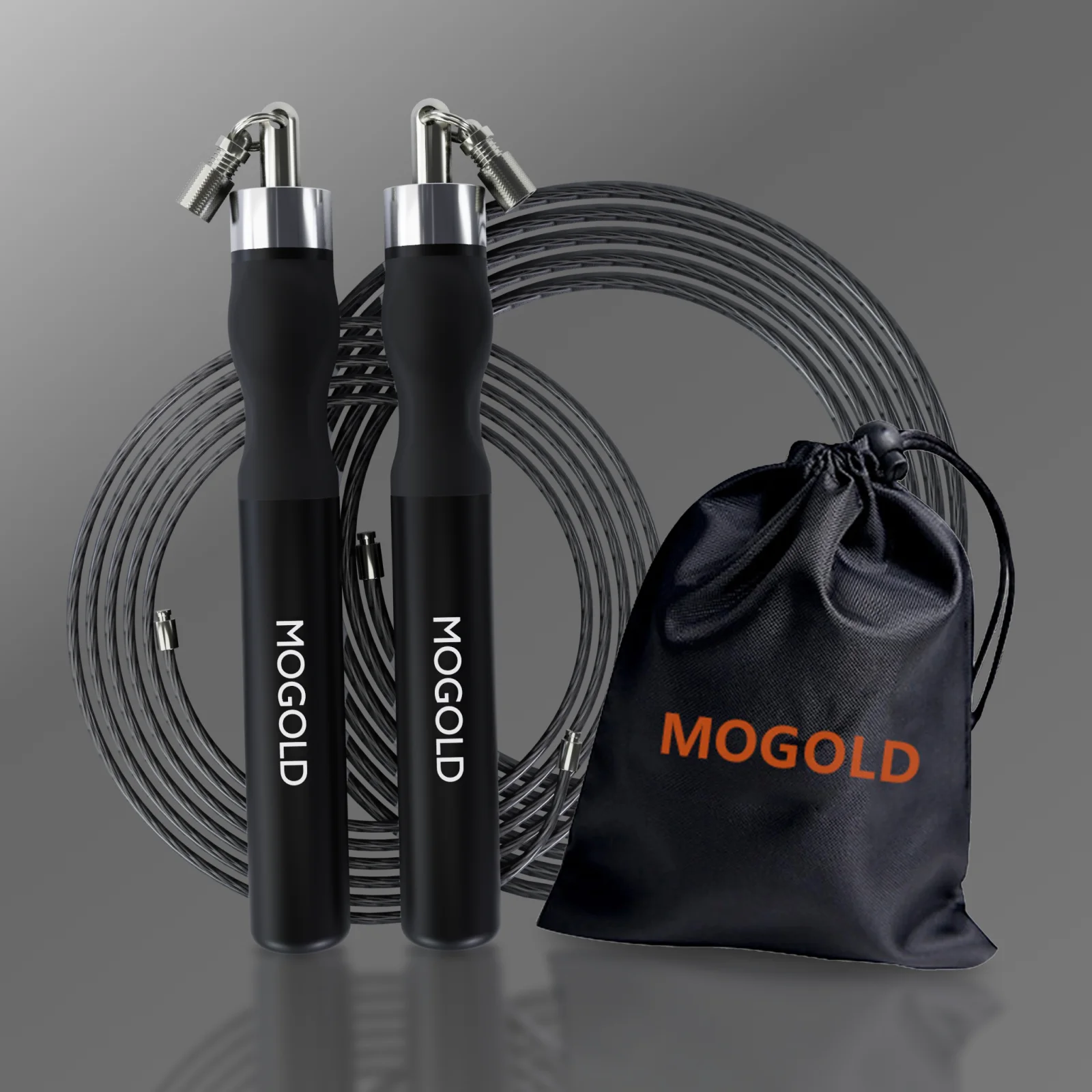 MOGOLD Metal Handle Jump Rope