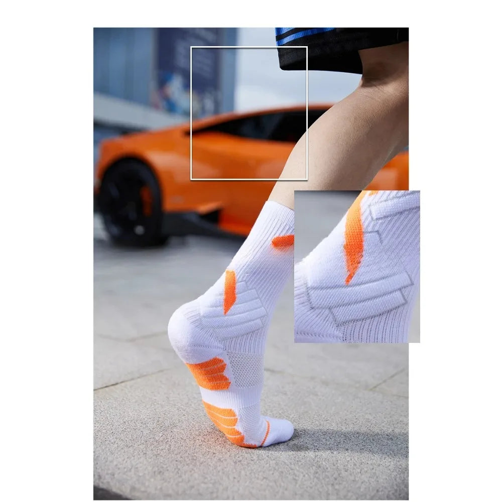 Men’s Mid-Calf Athletic Sport Socks