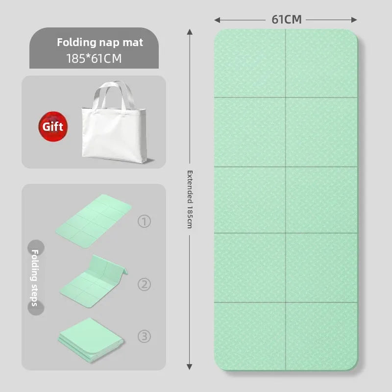Portable Folding Thick Yoga Mat
