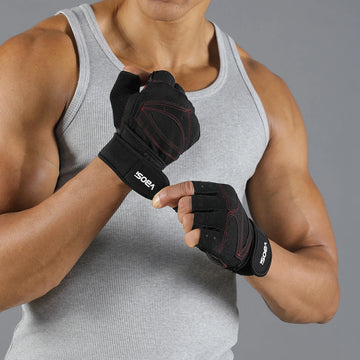 Non-Slip Weightlifting Training Gloves