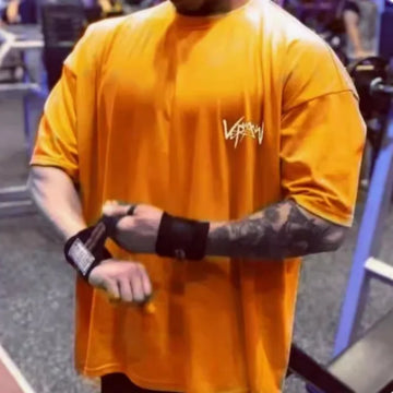 Men’s Oversized Cotton Training T-Shirt