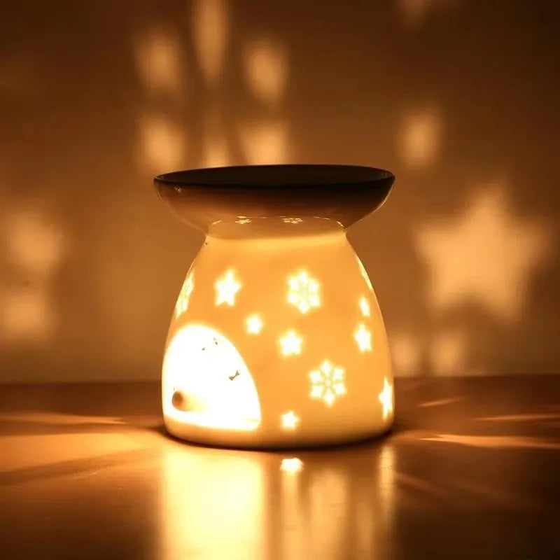 Ceramic Essential Oil Candle Warmer