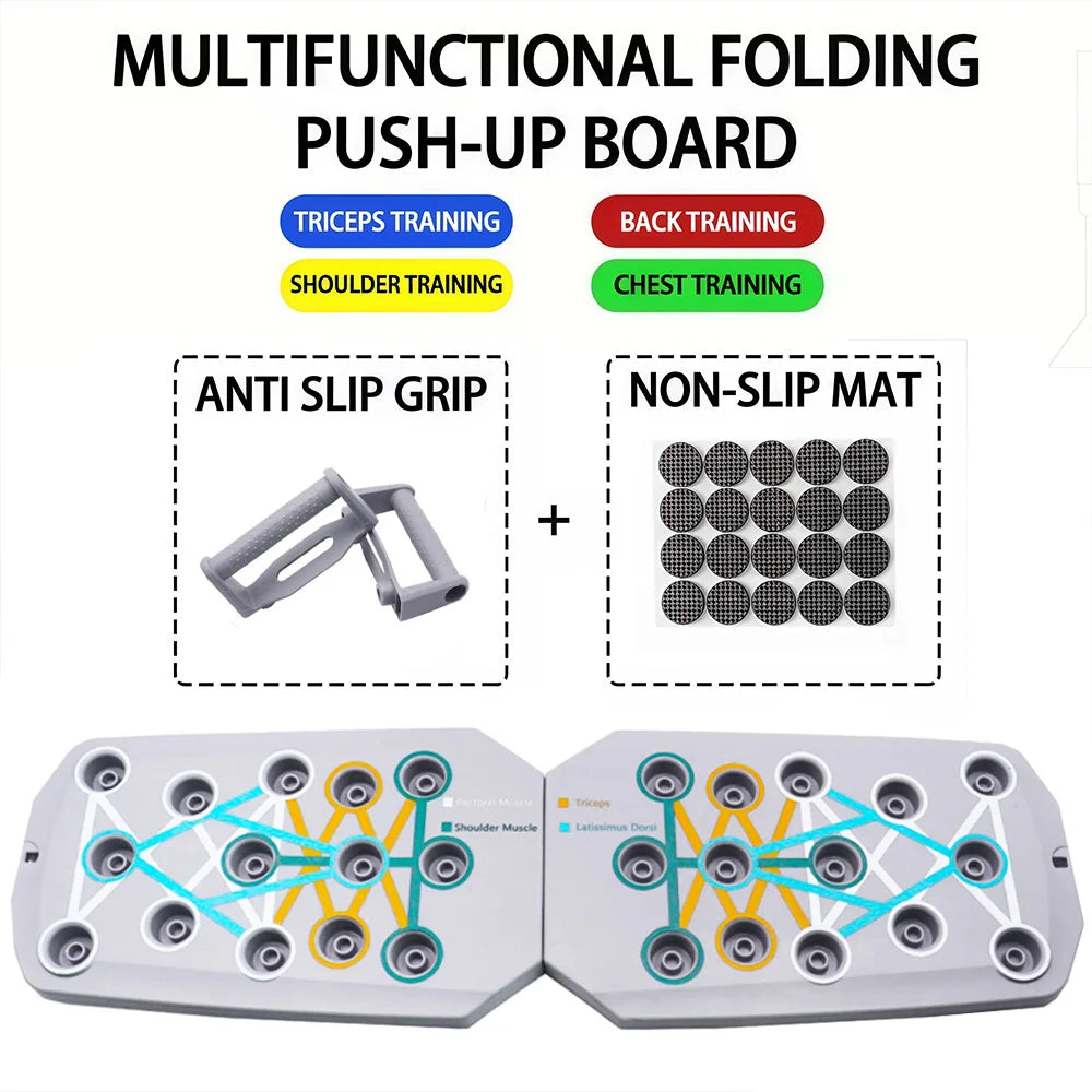 Portable Foldable Push-Up Board Set