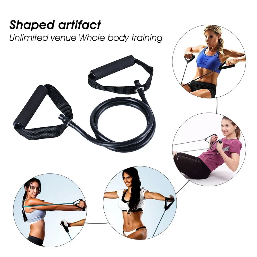 5-Level Resistance Bands with Handles