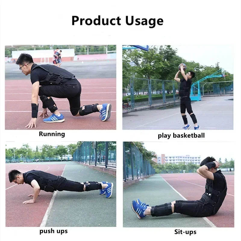 Adjustable 30kg Fitness Weight Vest