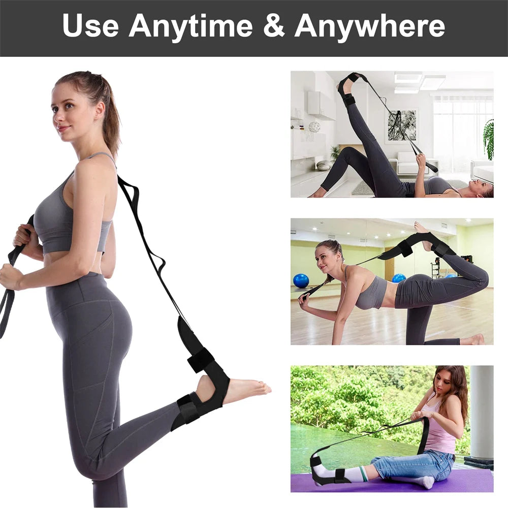 Segmented Yoga Stretching Strap Band