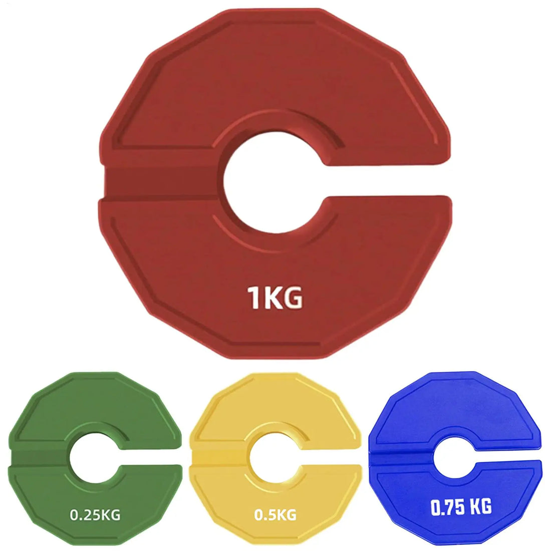 Rubber Strength Training Weight Plates