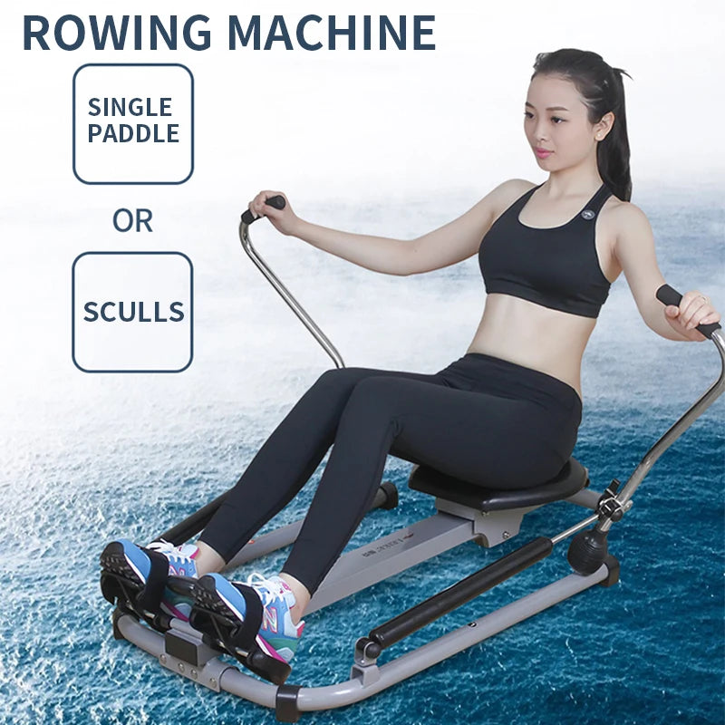 Multi-Function Silent Hydraulic Rower