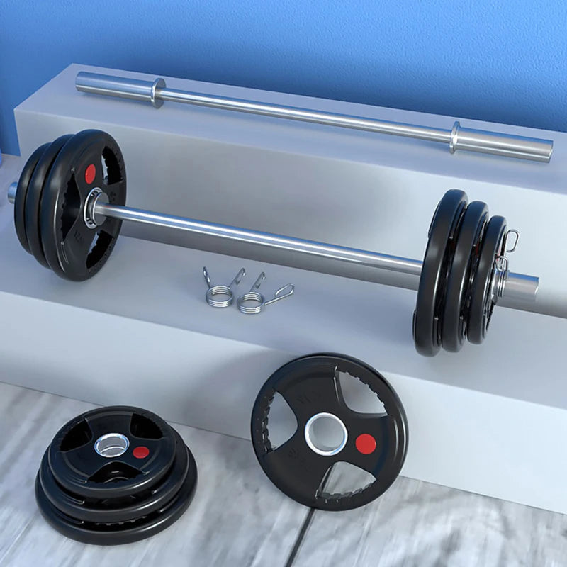 Hard Pull Rubber Barbell Plates