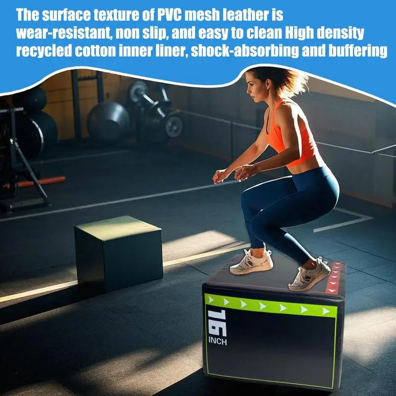 3-in-1 Plyometric Jump Box