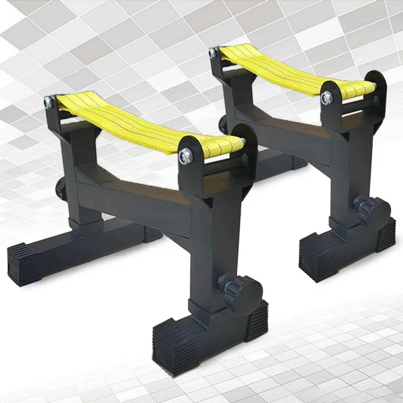 Commercial Barbell Squat Tables Pair