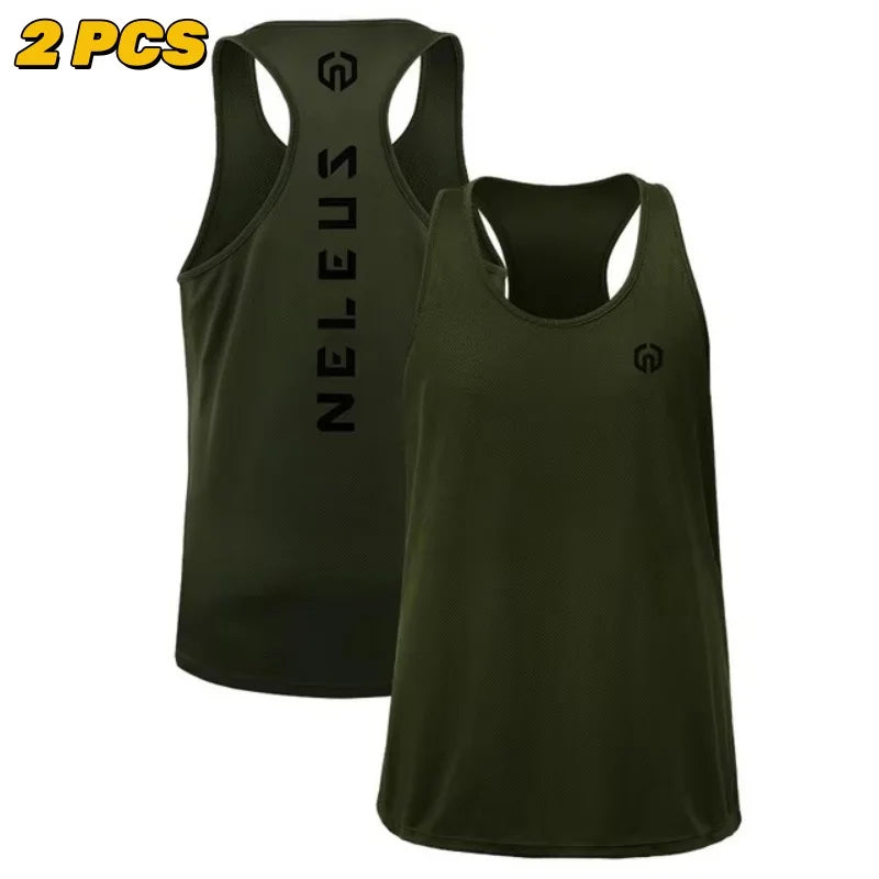 Unisex Tight-Fit Training Tank Tops