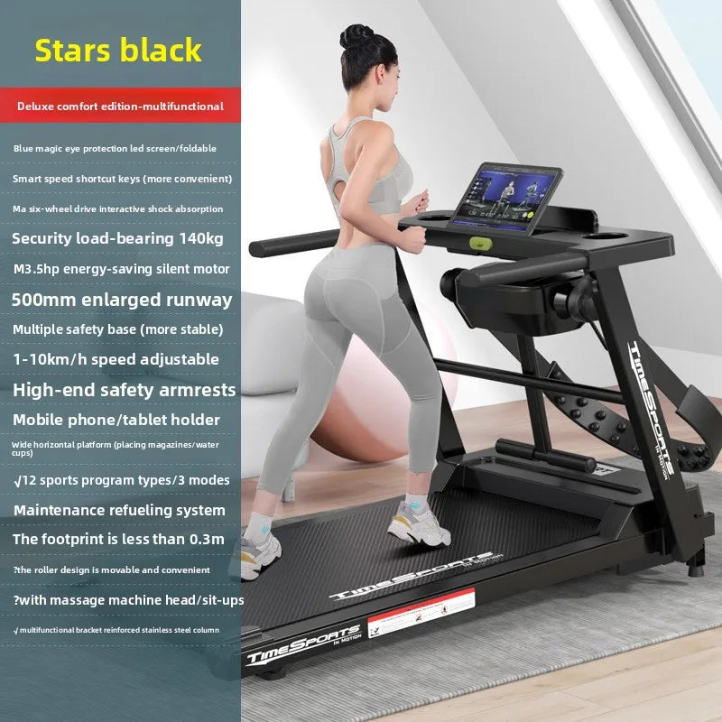 Silent Home Electric Running Treadmill