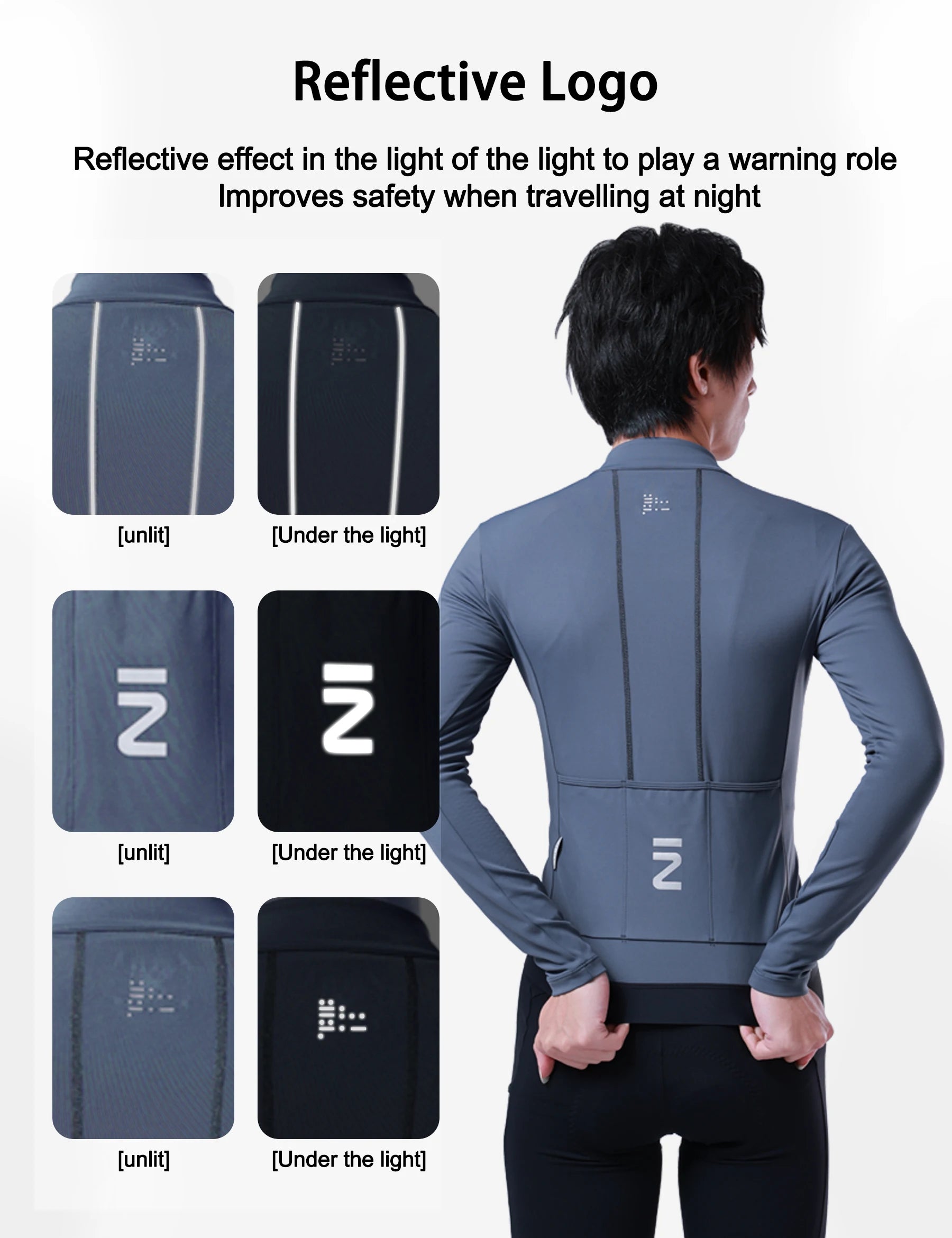 Men’s Thermal Long-Sleeve Cycling Jersey