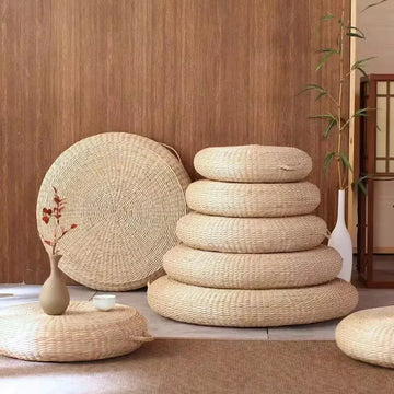 Japanese-Style Tatami Meditation Cushion