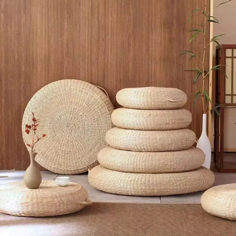 Japanese-Style Tatami Meditation Cushion