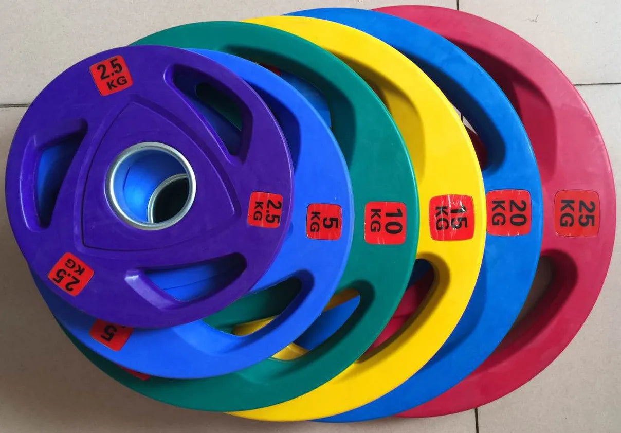 Rubber Coated Bumper Plate Set