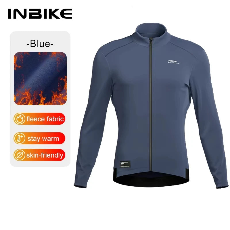 Men’s Thermal Long-Sleeve Cycling Jersey