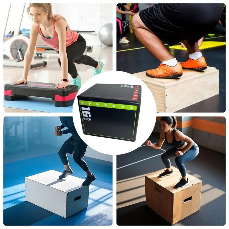 3-in-1 Plyometric Jump Box