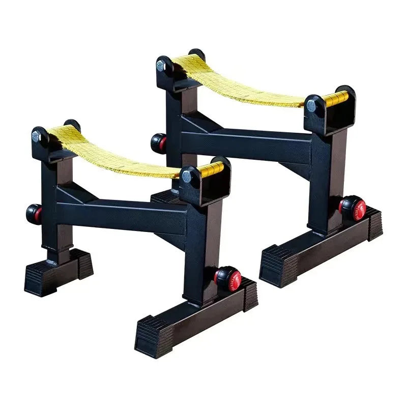 Commercial Barbell Squat Tables Pair