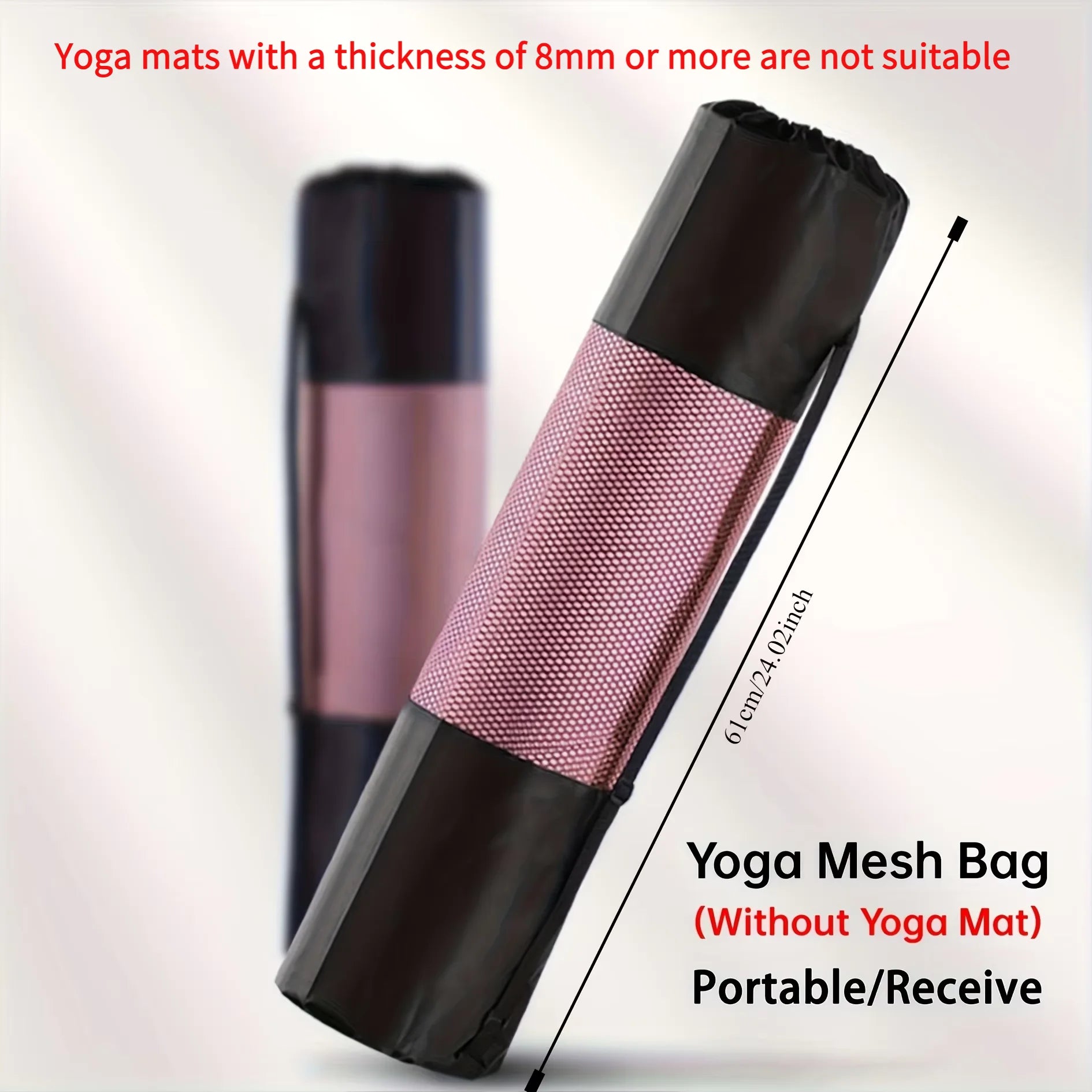 Breathable Mesh Yoga Mat Bag