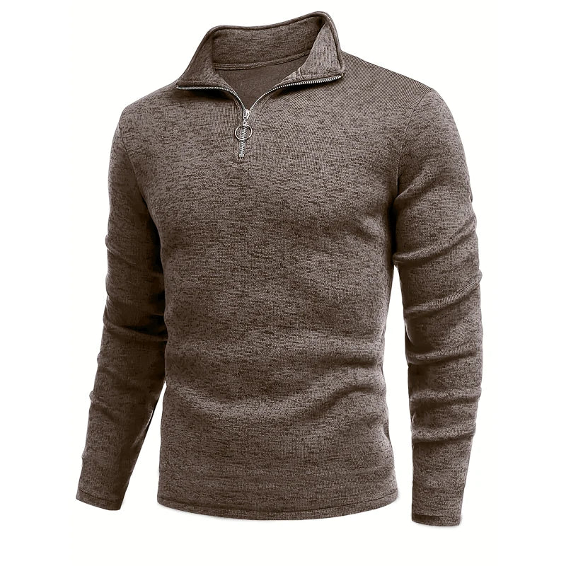 Men’s Half-Zip Casual Workout Hoodie