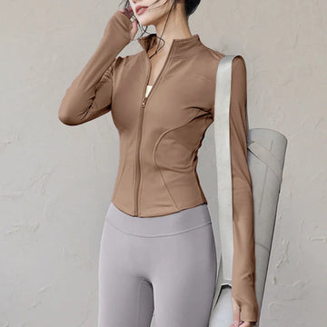 Women’s Slim-Fit Zip Yoga Jacket