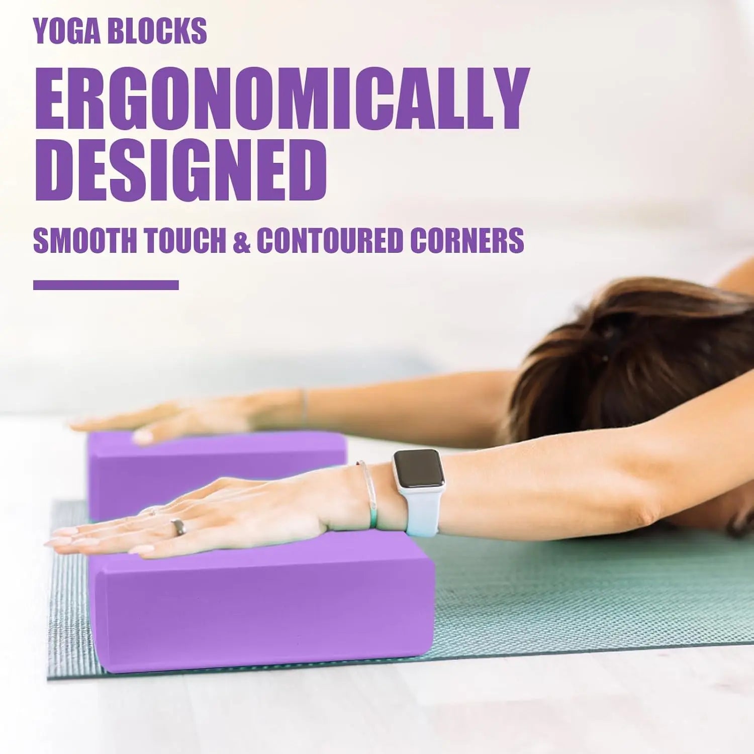 Lightweight Yoga and Pilates Blocks