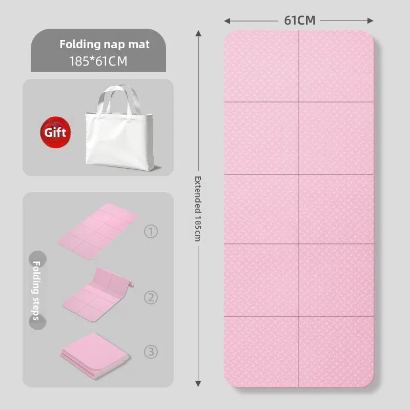 Portable Folding Thick Yoga Mat